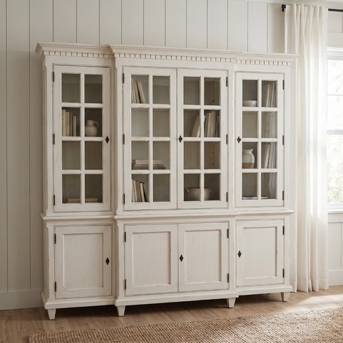 Breakfront large off white - large,