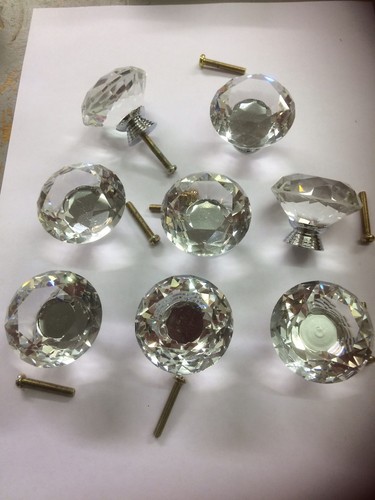 Shabby chic glass - glass, handles