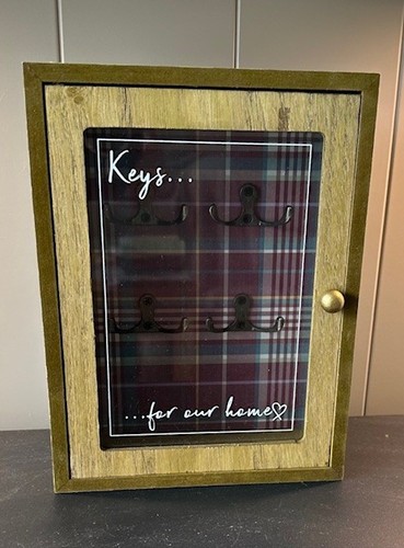 Shabby chic tartan - tartan, wall
