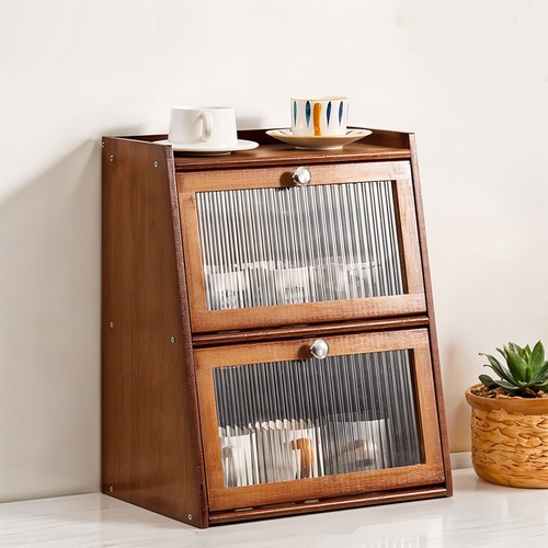 Wooden storage cabinet desktop - cabinet,